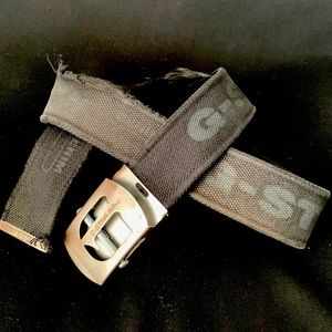 G-Star Raw Military Slide Buckle Distressed Belt